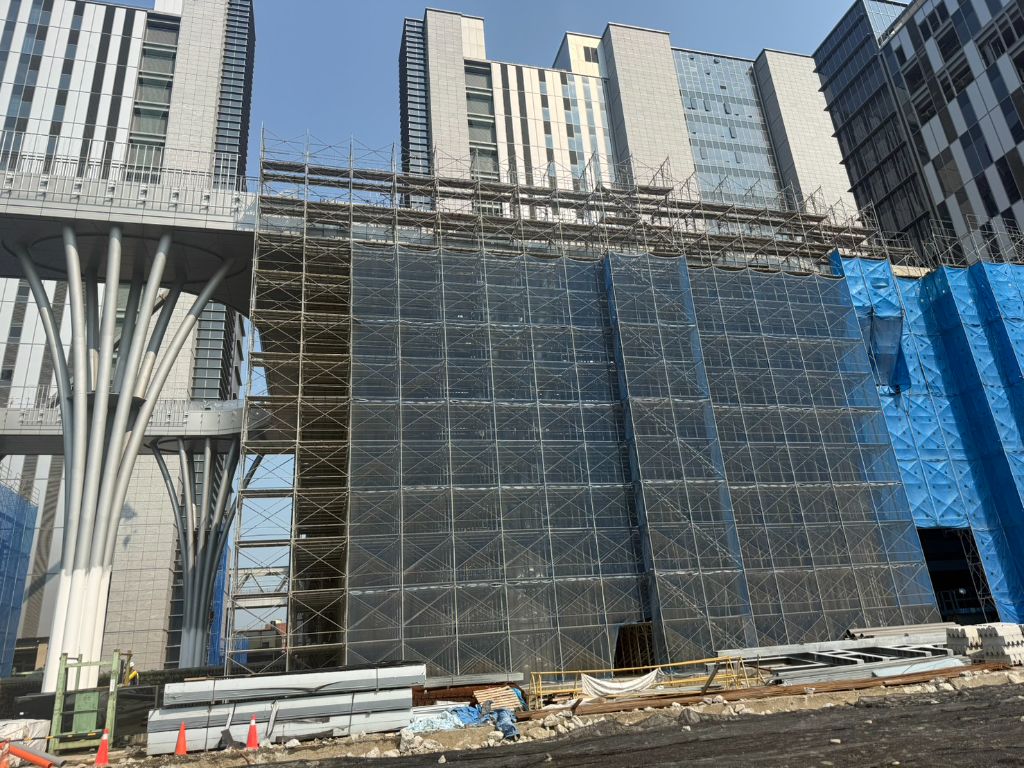 特殊造型建築施工架配合